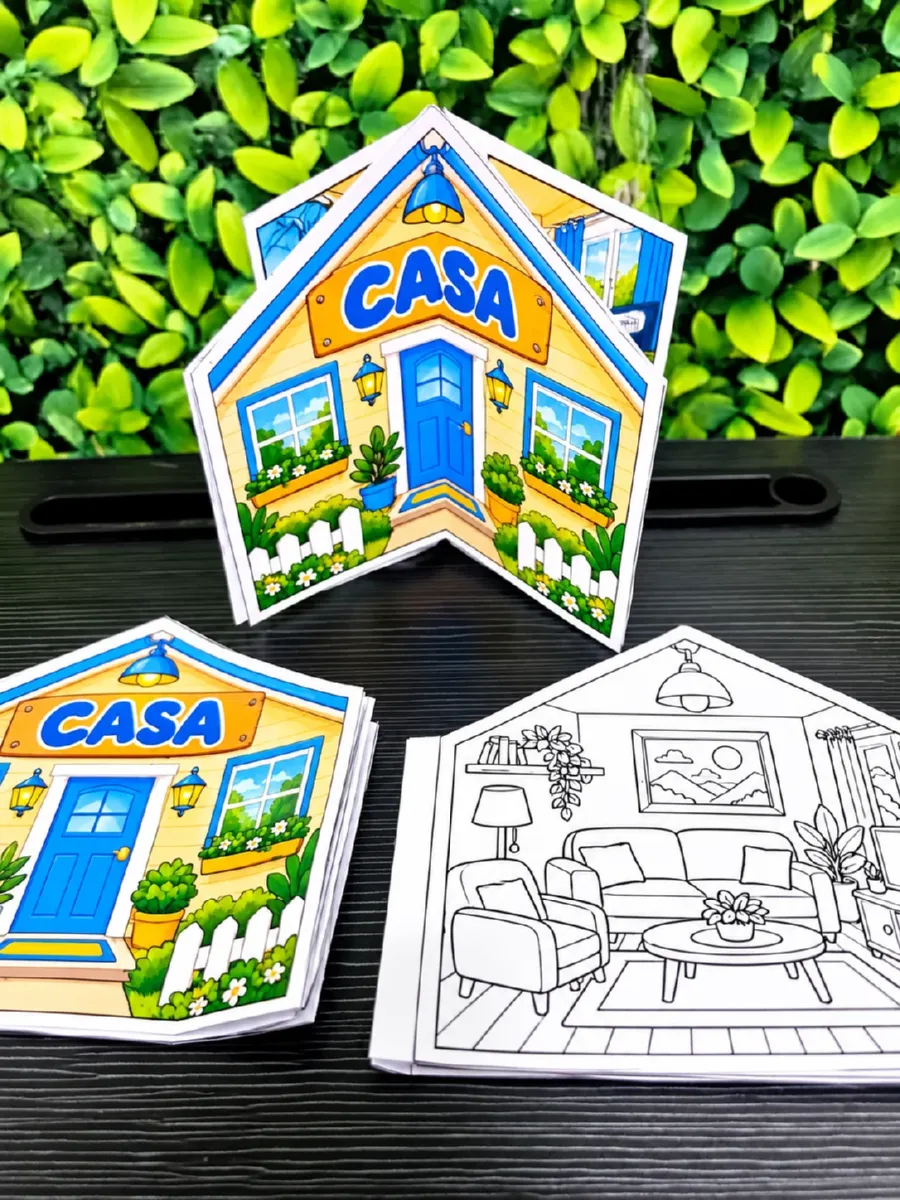 Minha Casinha Interativa 3D – Recurso Pedagógico sobre Móvei — Atividades para Educação Infantil: Minha Casinha Interativa…