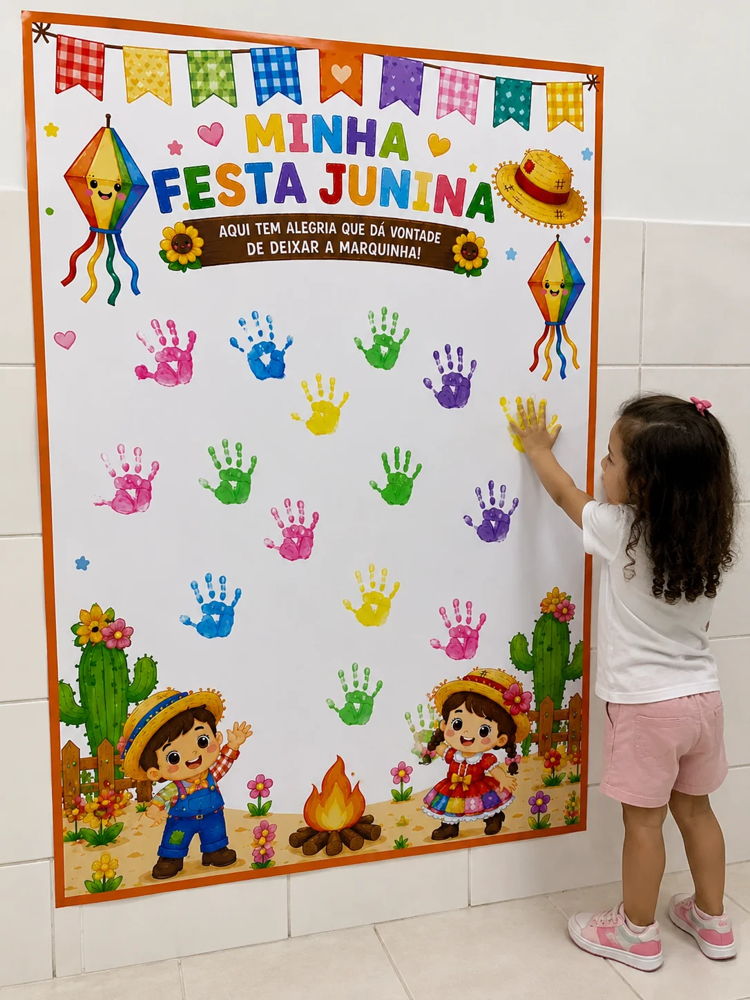 MINHA FESTA JUNINA – DEIXE SUA MARQUINHA! — Datas comemorativas para Educação Infantil: ✨ As crianças vão amar deixar sua…