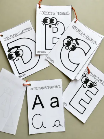 Minha Letra – PDF para Imprimir | Alfabetização — capa do material
