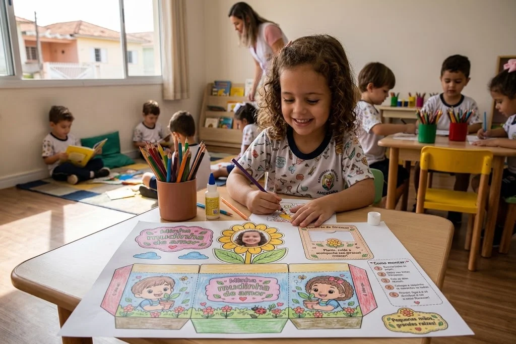 Minha Mudinha de Amor | Lembrancinha Dia da Árvore — amostra 4: Um vasinho cheio de detalhes encantadores