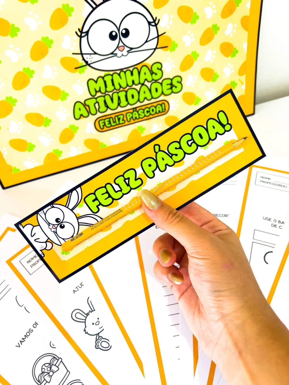 Minhas atividades de Páscoa — amostra 5: MINHAS ATIVIDADES DE PÁSCOA Arquivo para auxiliar você professor com as atividades…