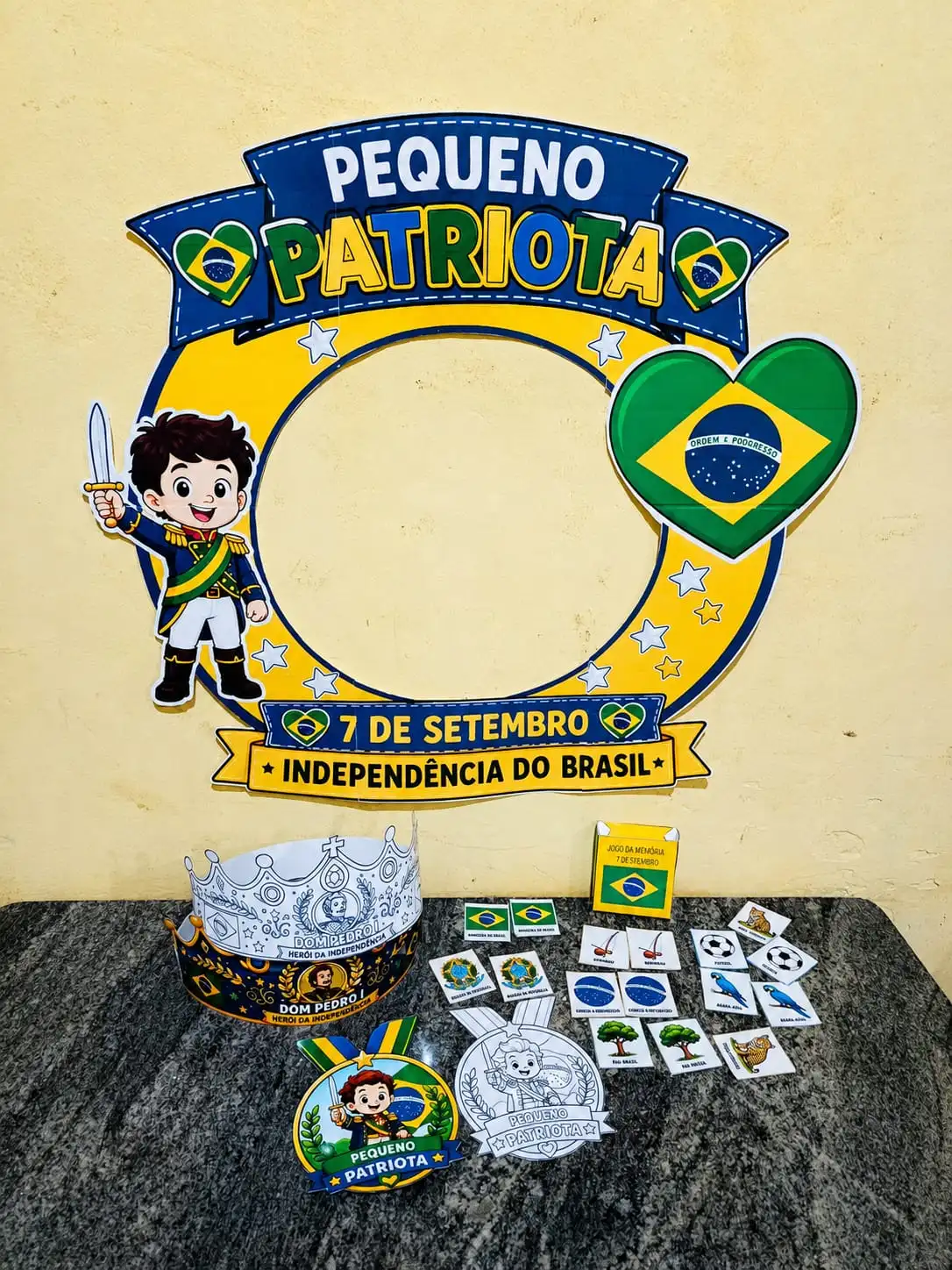MINI KIT 7 DE SETEMBRO — PEQUENO PATRIOTA 🇧🇷 — Alfabetização para Educação Infantil: Prepare sua turma para comemorar a…