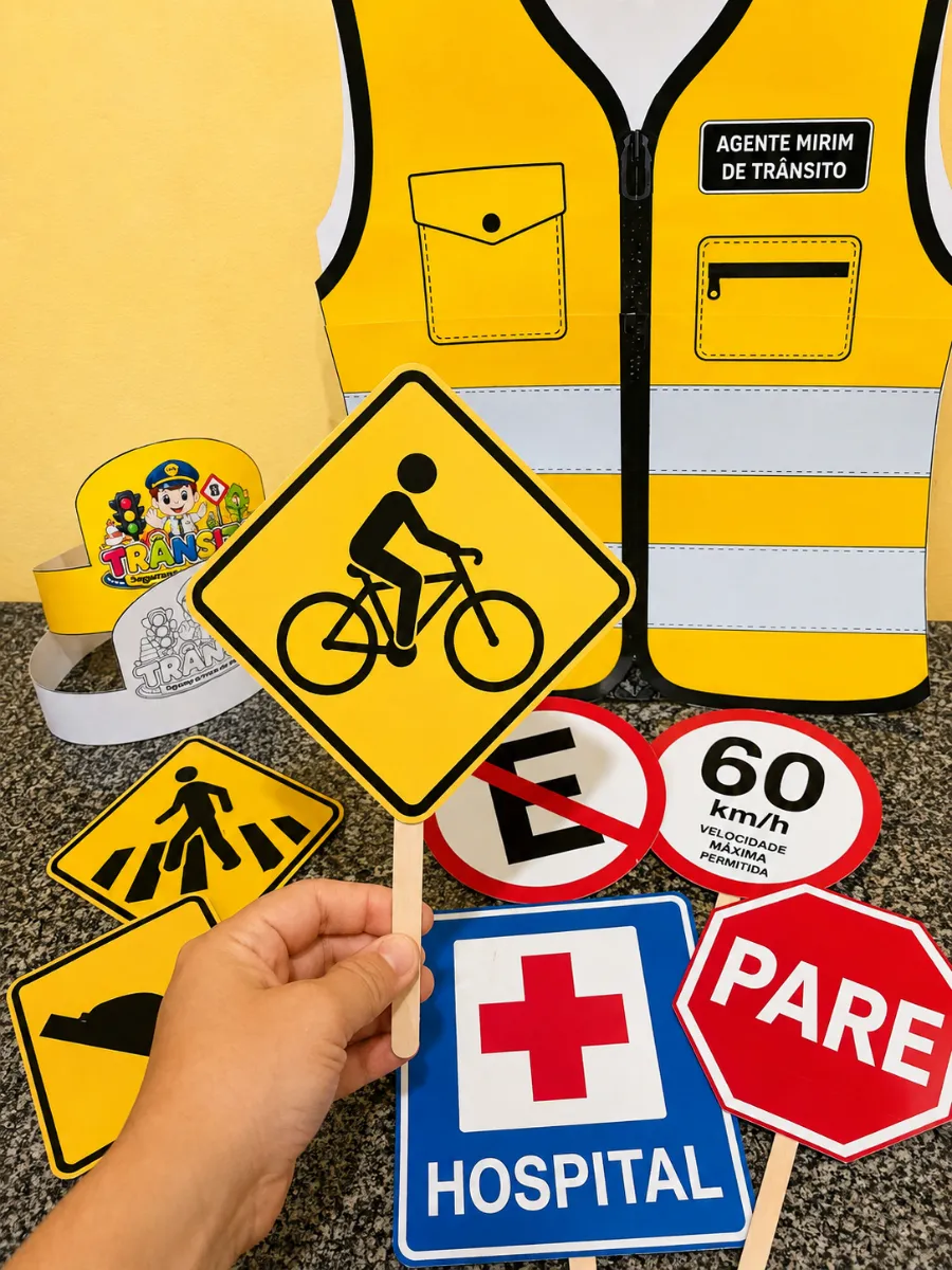 Mini Kit de Trânsito – Kit Pedagógico para Educação Infantil e Anos Iniciais — amostra 3: Para quem é indicado?