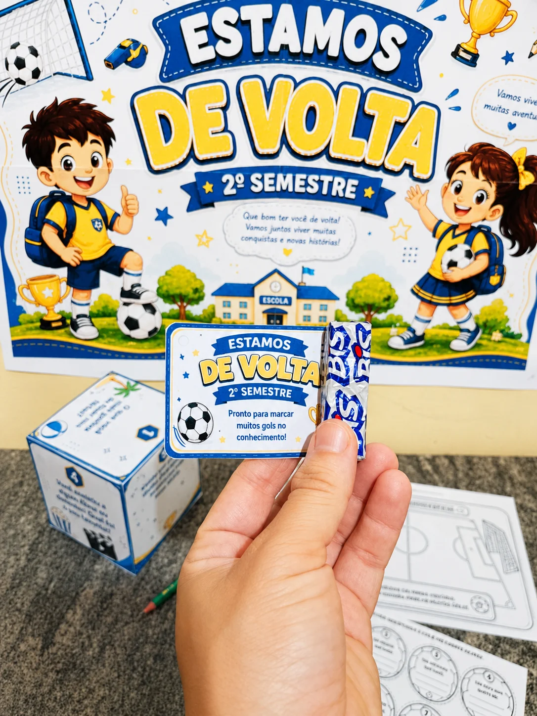 Mini Kit Volta às Aulas – 2º Semestre — amostra 1: ⚽ Mini Kit Volta às Aulas – 2º Semestre Receba seus alunos com uma…
