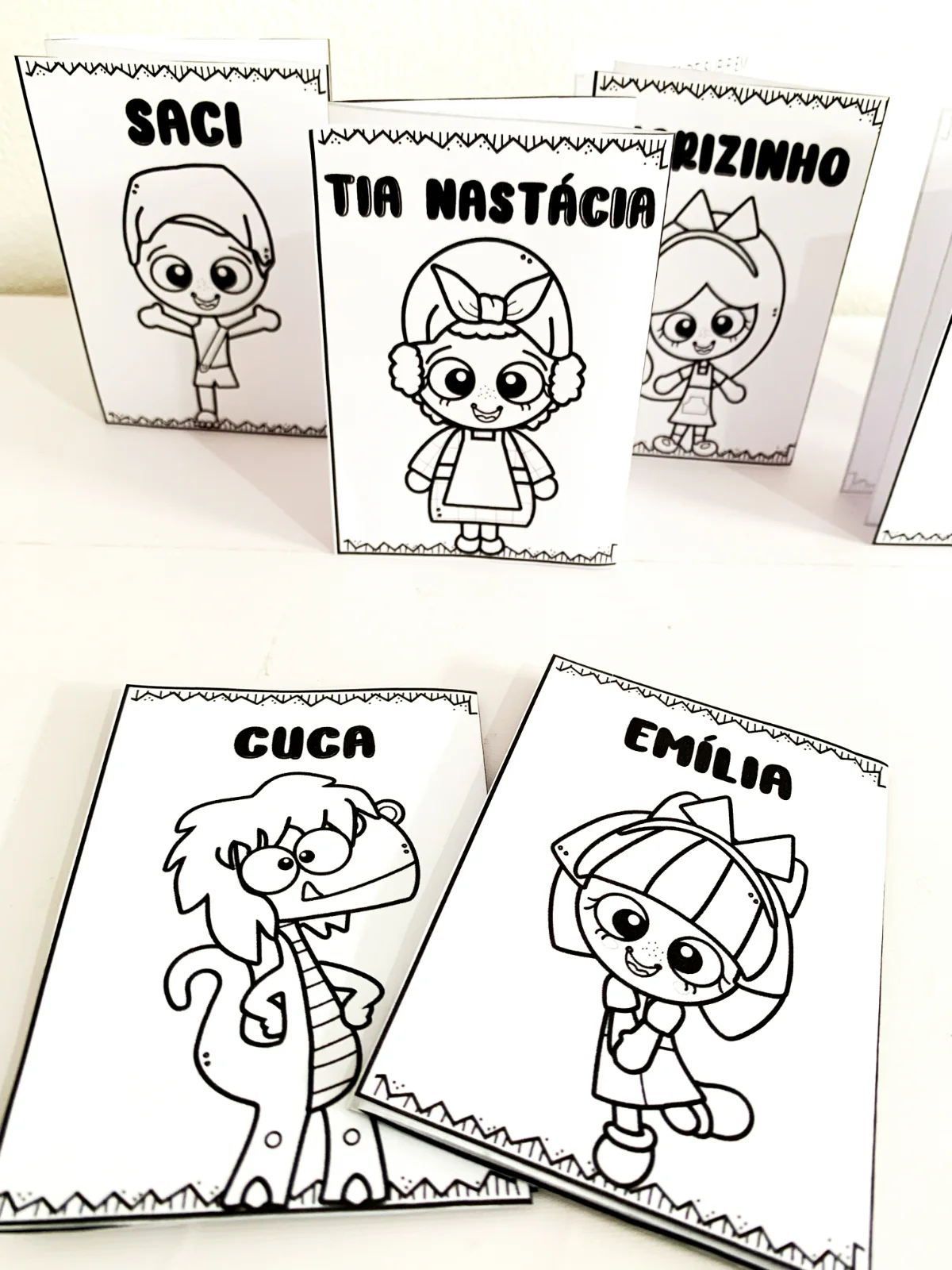 Mini Livrinhos Sanfonados – Sítio do Picapau Amarelo — amostra 2: Apresente os personagens mais amados da literatura… Mini Livrinhos Sanfonados – Sítio do Picapau Amarelo — amostra 2: Apresente os personagens mais amados da literatura…