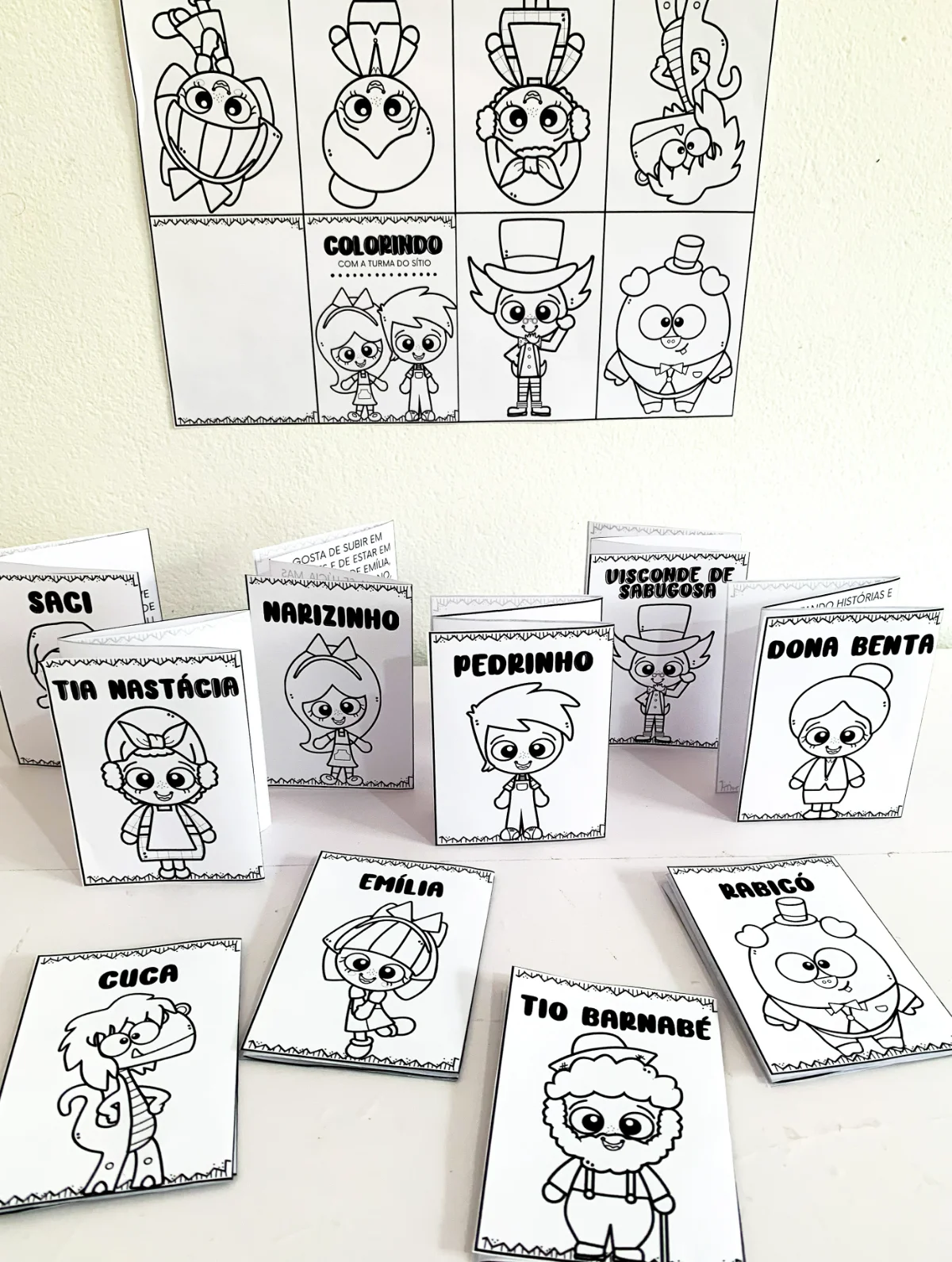 Mini Livrinhos Sanfonados – Sítio do Picapau Amarelo — amostra 3: Apresente os personagens mais amados da literatura… Mini Livrinhos Sanfonados – Sítio do Picapau Amarelo — amostra 3: Apresente os personagens mais amados da literatura…