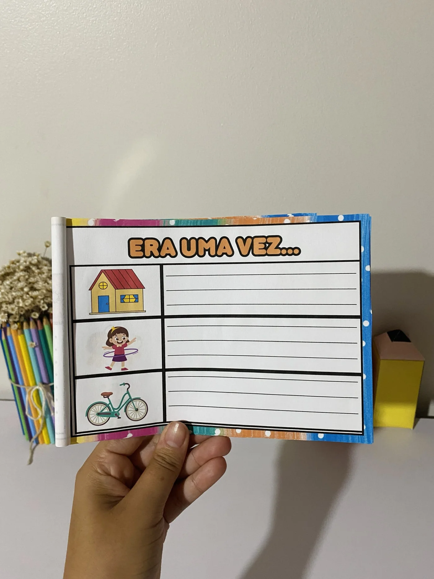 Mini livro de produção de texto — amostra 1: ✨ 📘 Mini Livro – Produção de Texto Desperte o escritor que existe em cada…