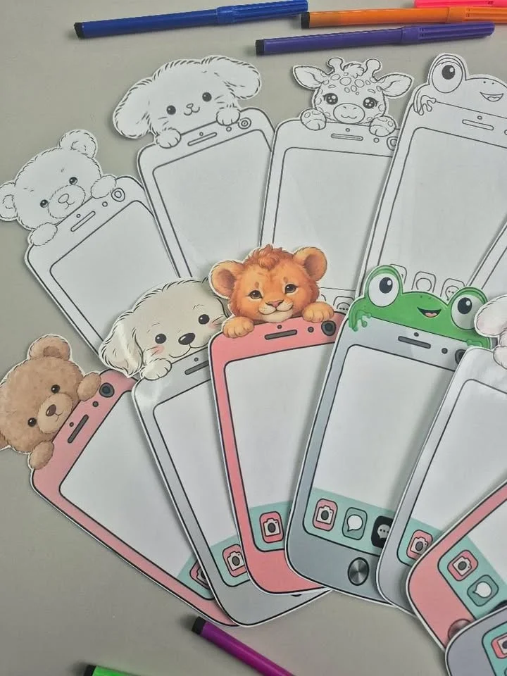 🎈✨Mini Lousa Mágica Celular Dia das Crianças em PDF para imprimir 🎈✨ — amostra 7: ✨ O presente perfeito e criativo para o…