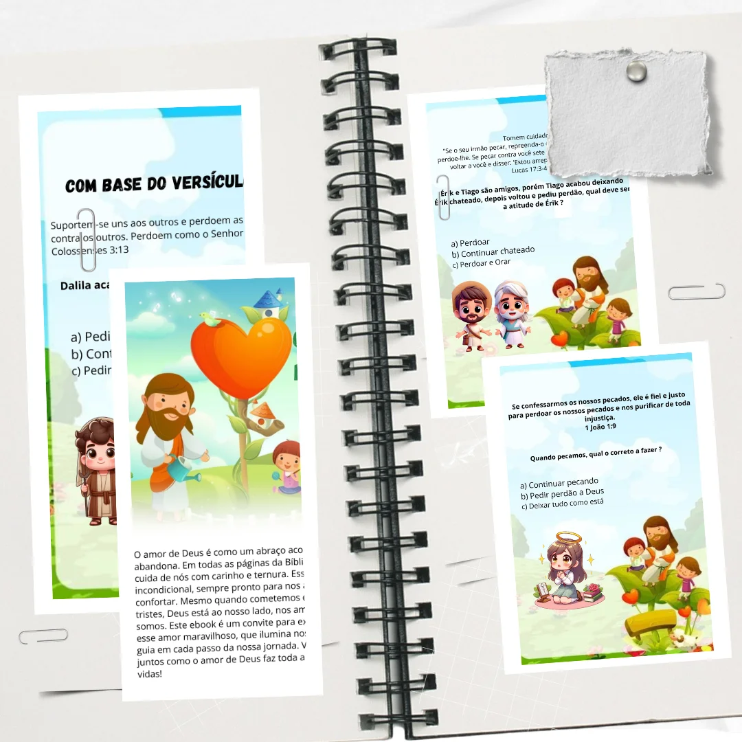 Ministério Infantil: 2 E-books de Atividades Bíblicas para Crianças — amostra 2: ✏️ Como usar Ministério Infantil: 2 E-books de Atividades Bíblicas para Crianças — amostra 2: ✏️ Como usar