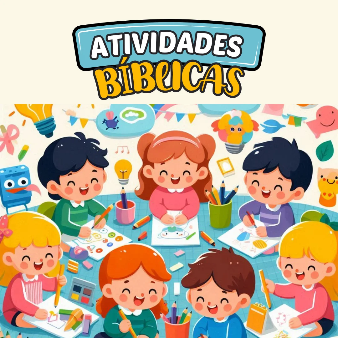 Ministério Infantil: 2 E-books de Atividades Bíblicas para Crianças — amostra 3: Ideal para Ministério Infantil, Escola… Ministério Infantil: 2 E-books de Atividades Bíblicas para Crianças — amostra 3: Ideal para Ministério Infantil, Escola…