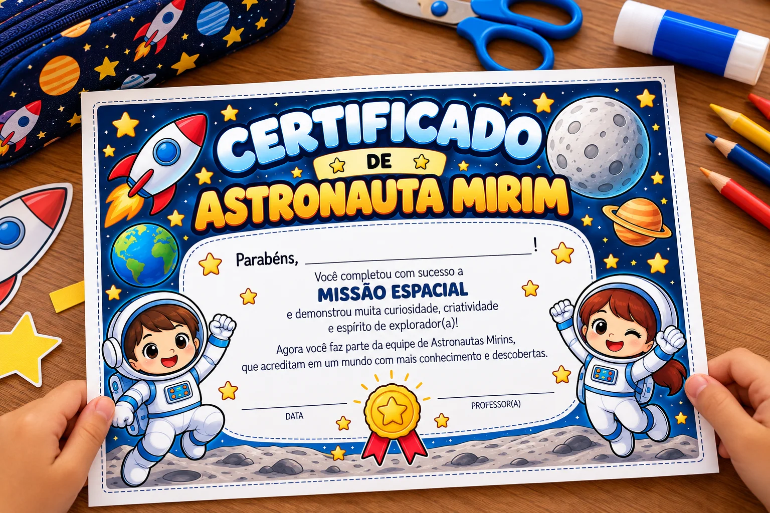 Missão Espacial: Atividades sobre o Sistema Solar — amostra 6: Missão Espacial com atividades sobre o Sistema Solar,…