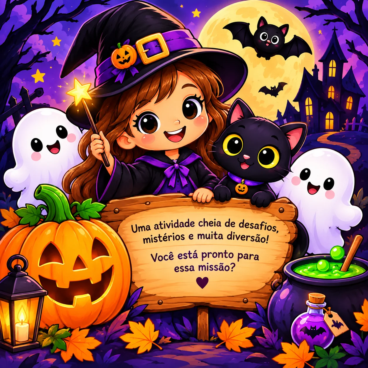 Missão Halloween – O Mistério da Abóbora | Atividade Interativa — Matemática para Educação Infantil: Uma divertida missão…