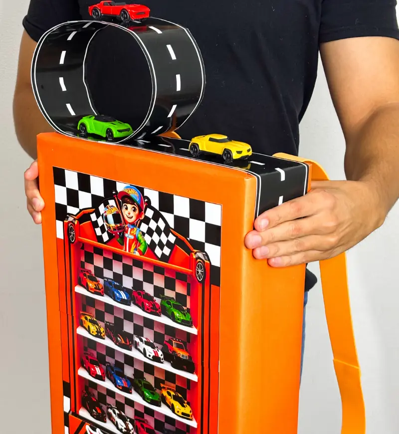 Mochila Maluca Hot Wheels em PDF para o Dia das Crianças — amostra 3: Como usar em sala de aula