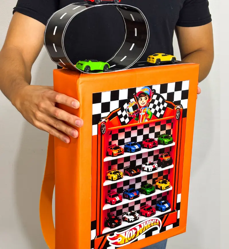 Mochila Maluca Hot Wheels em PDF para o Dia das Crianças — amostra 4: Para quem é indicado