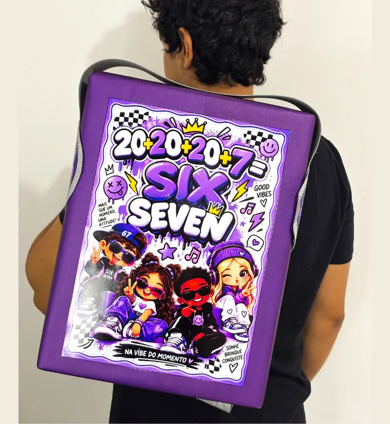 Mochila Maluca SIX SEVEN: PDF para a Semana da Criança — capa do material