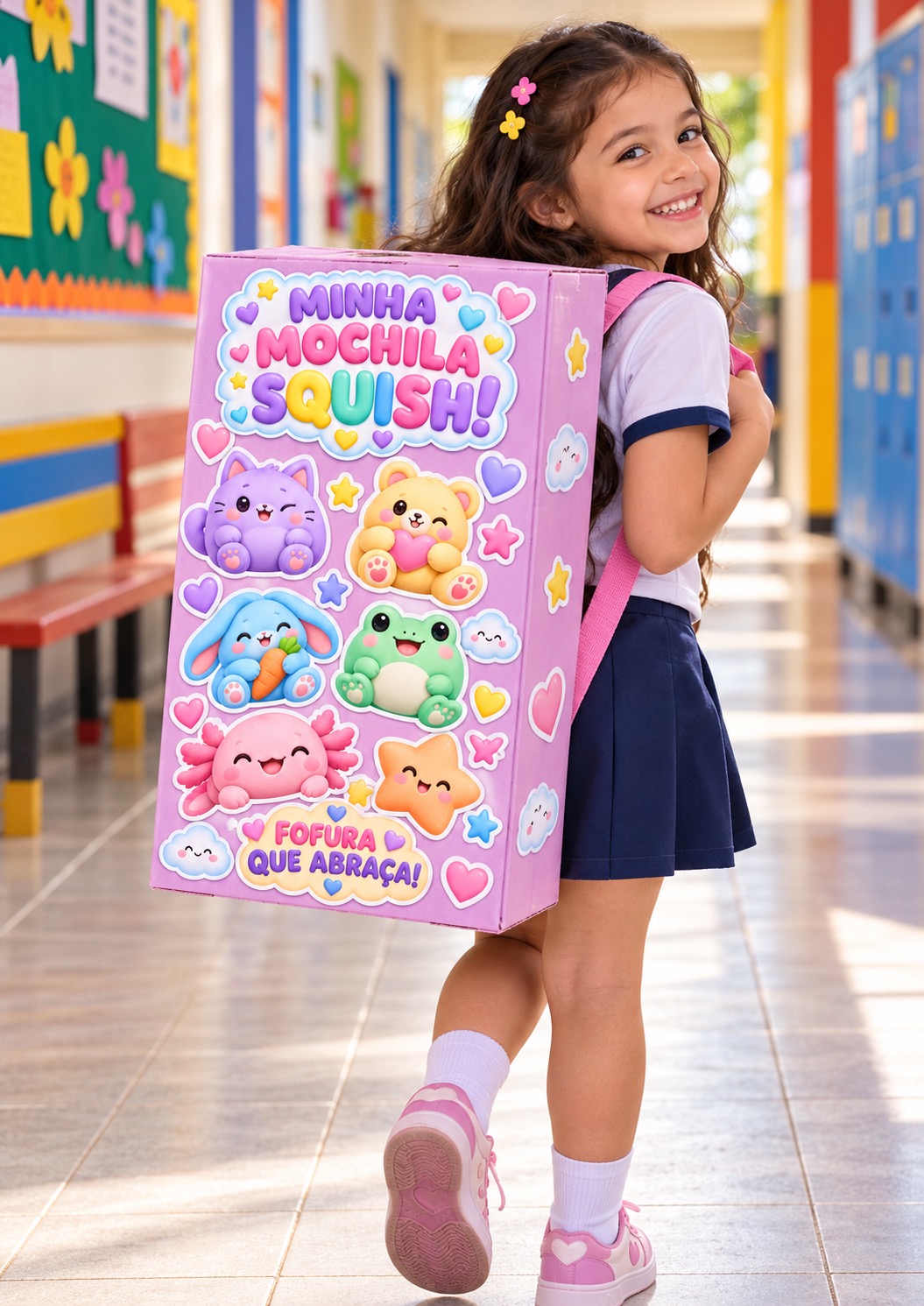 Mochila Maluca Squish Elementos Fofinhos para Imprimir e Recortar — Datas comemorativas para Educação Infantil: Um kit…