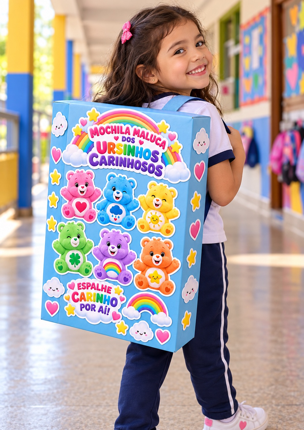 Mochila Maluca Ursinhos Carinhosos Elementos para Imprimir e Recortar — Datas comemorativas para Educação Infantil: Um kit…
