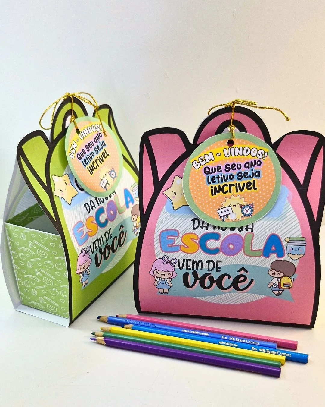 Mochila Volta às Aulas – PDF para Imprimir — amostra 2: Formato e entrega Mochila Volta às Aulas – PDF para Imprimir — amostra 2: Formato e entrega