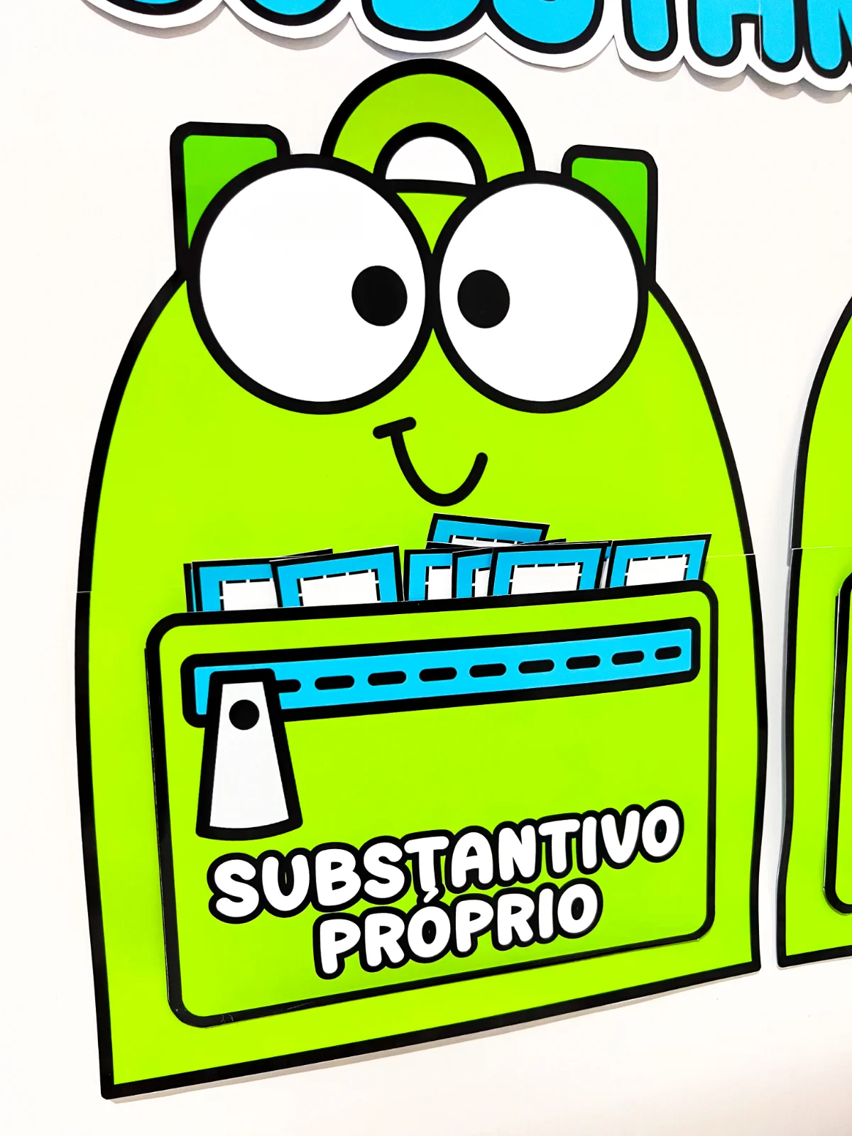 Mochilas dos Substantivos – Recurso Pedagógico de Língua Portuguesa — amostra 3: Atividade Mochilas dos Substantivos para…