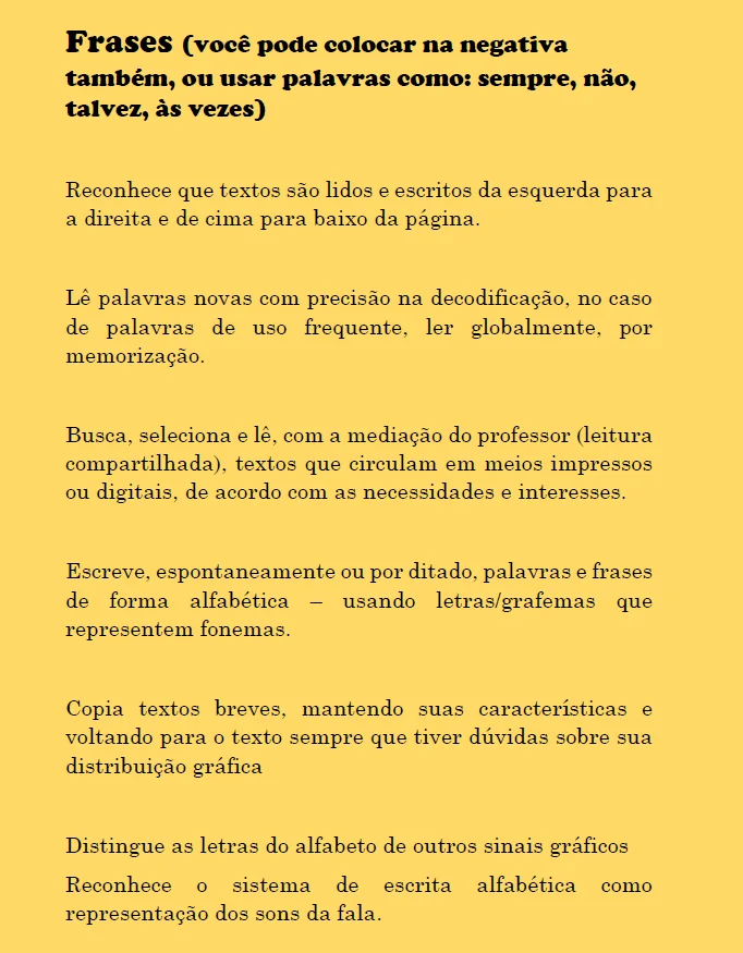 MODELO DE RELATÓRIOS ANOS INICIAIS ENSINO FUNDAMENTAL — amostra 3: São 47 páginas em PDF com modelos, frases e sugestões…