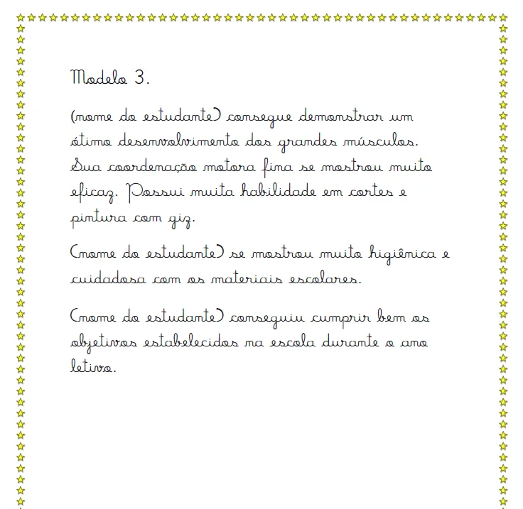 MODELOS DE RELATORIO - EDUCAÇÃO INFANTIL — amostra 2: São 29 páginas em PDF , com modelos de relatórios completos +… MODELOS DE RELATORIO - EDUCAÇÃO INFANTIL — amostra 2: São 29 páginas em PDF , com modelos de relatórios completos +…