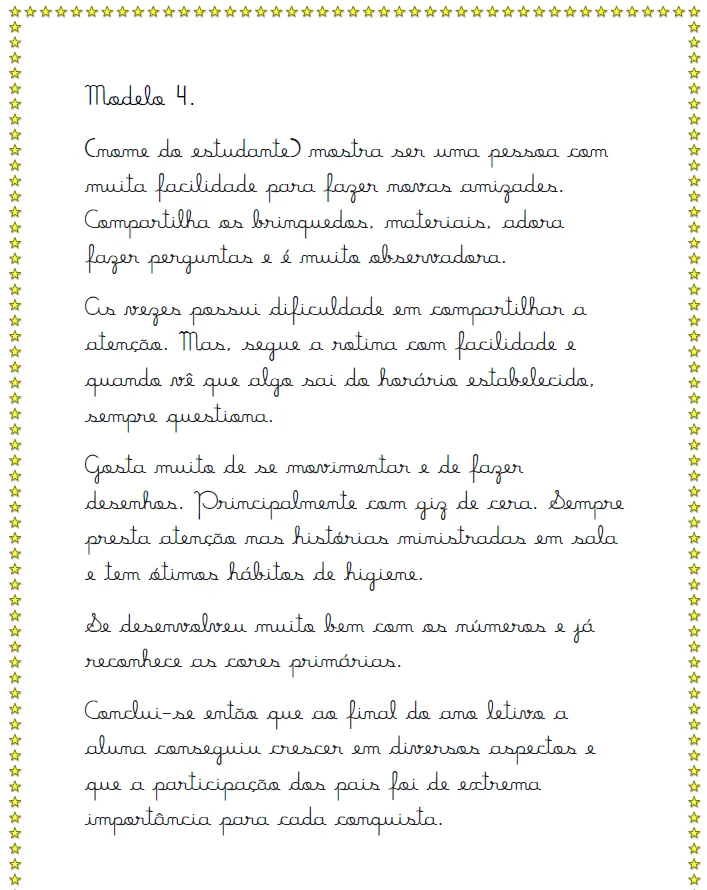 MODELOS DE RELATORIO - EDUCAÇÃO INFANTIL — amostra 3: São 29 páginas em PDF , com modelos de relatórios completos +… MODELOS DE RELATORIO - EDUCAÇÃO INFANTIL — amostra 3: São 29 páginas em PDF , com modelos de relatórios completos +…