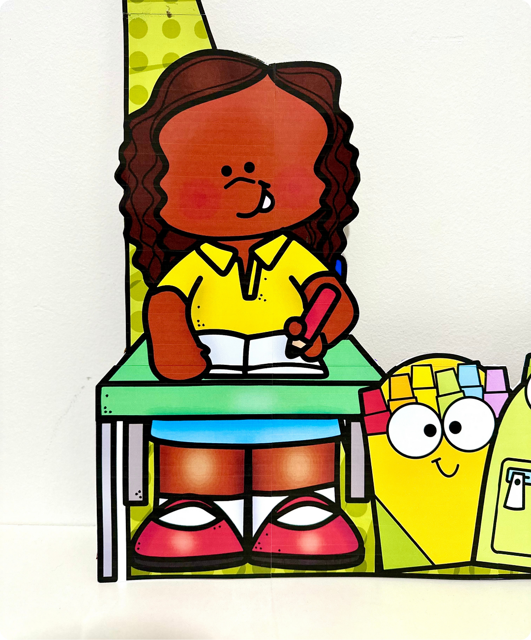 Moldura de Dia do Estudante para imprimir – Infantil e Anos Iniciais — amostra 2: Como organizar o uso em sala