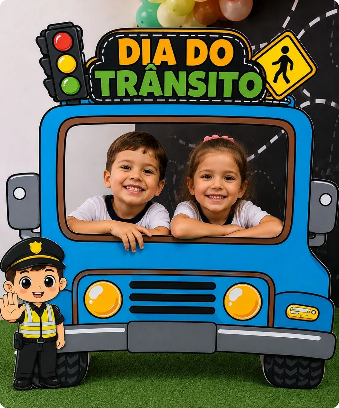 Moldura de fotos do Dia do Trânsito para imprimir – Educação Infantil — amostra 1: Uma atividade com fotos para o Dia do…
