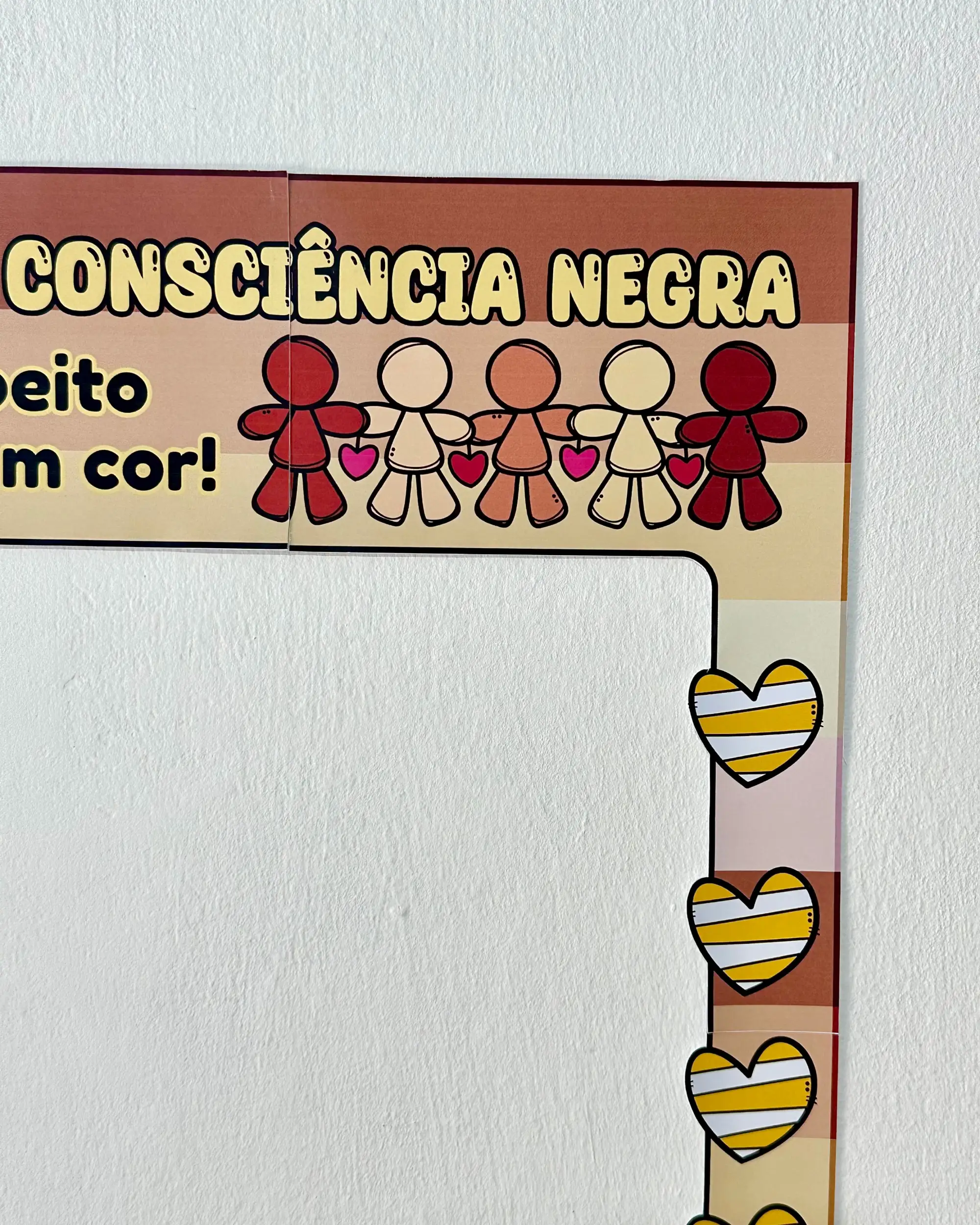 Moldura Dia da Consciência Negra para Educação Infantil — amostra 2: Moldura ampliada para fotos do Dia da Consciência… Moldura Dia da Consciência Negra para Educação Infantil — amostra 2: Moldura ampliada para fotos do Dia da Consciência…