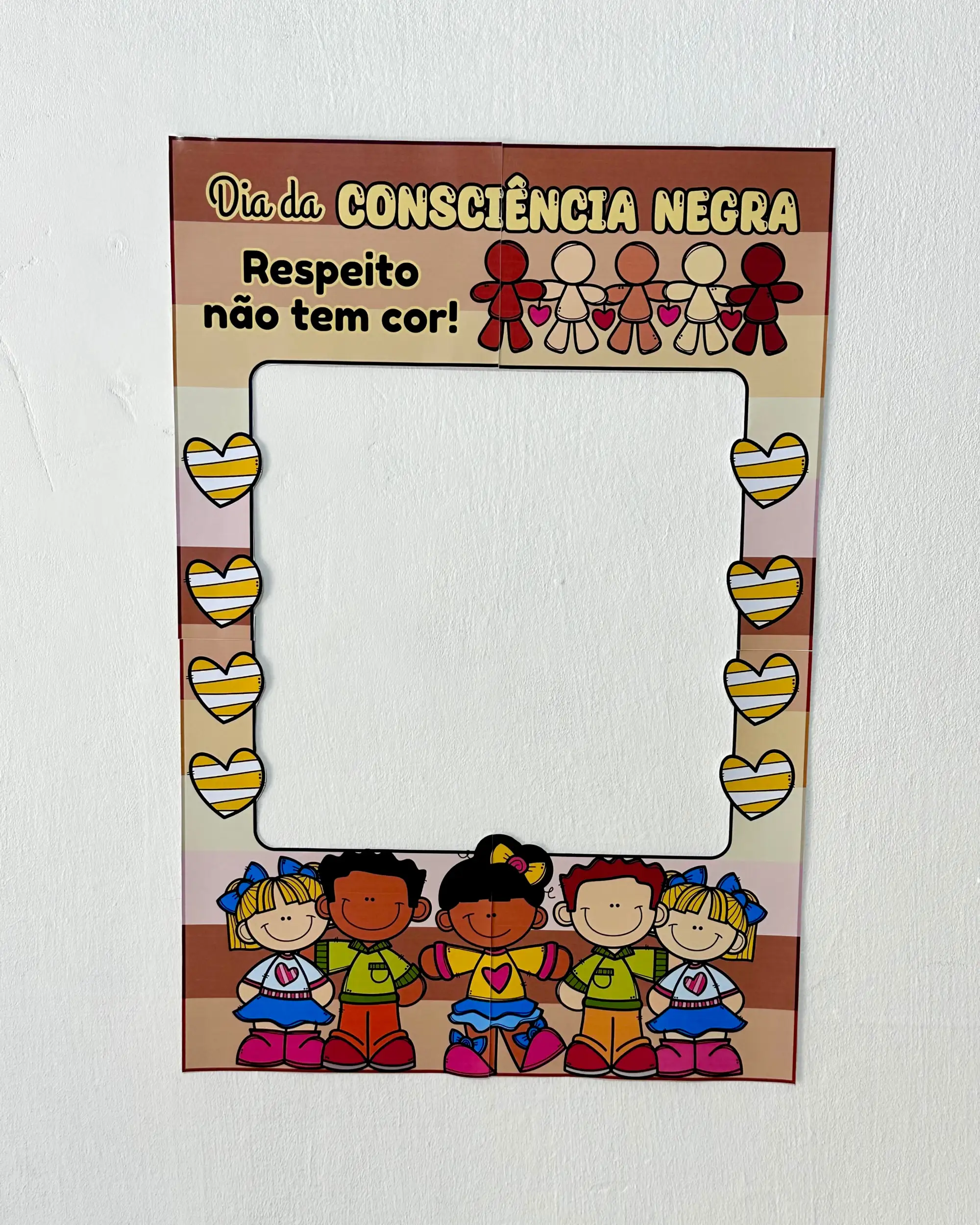 Moldura Dia da Consciência Negra para Educação Infantil — capa do material