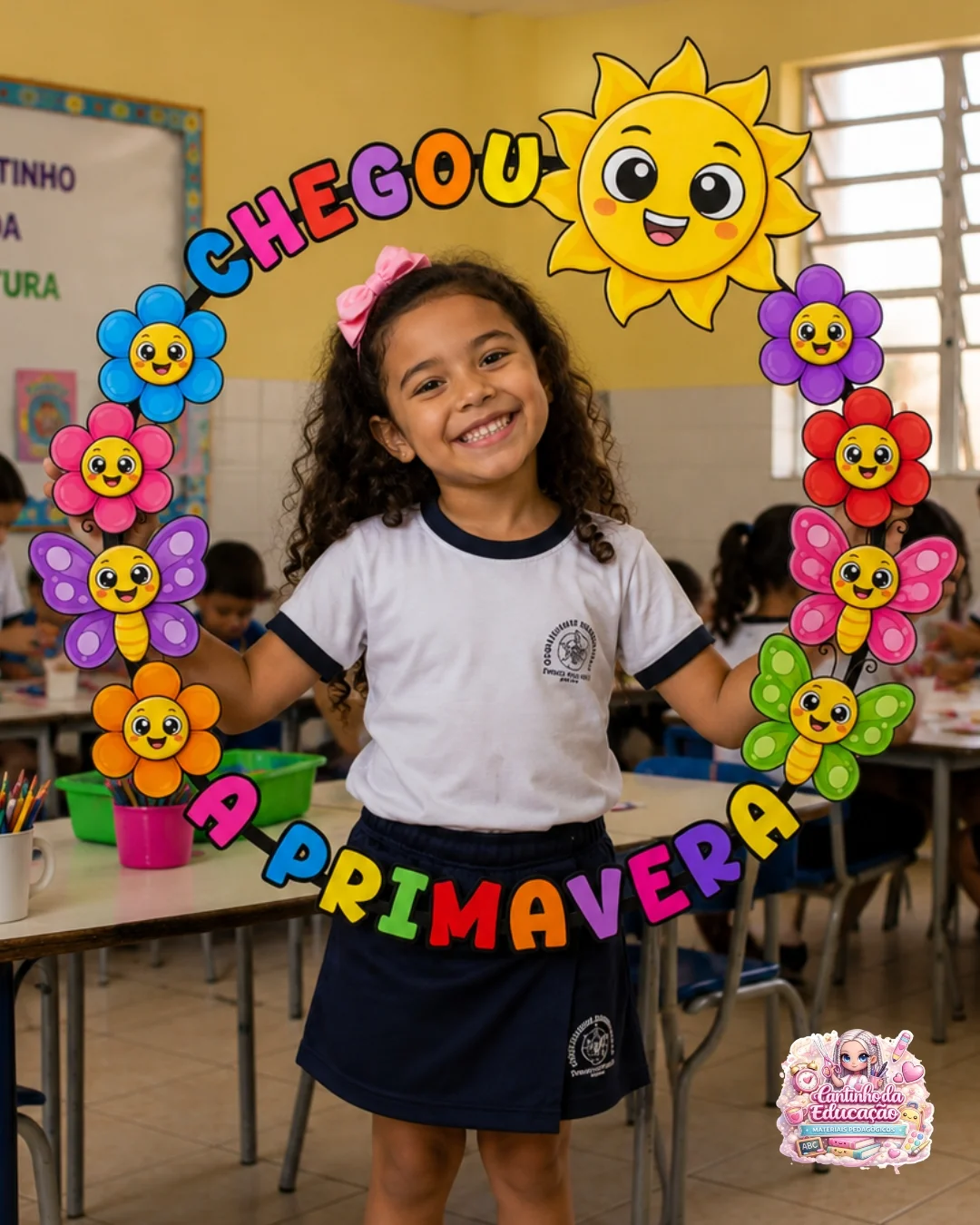 MOLDURA PARA BAMBOLÊ DA PRIMAVERA - PDF. — capa do material