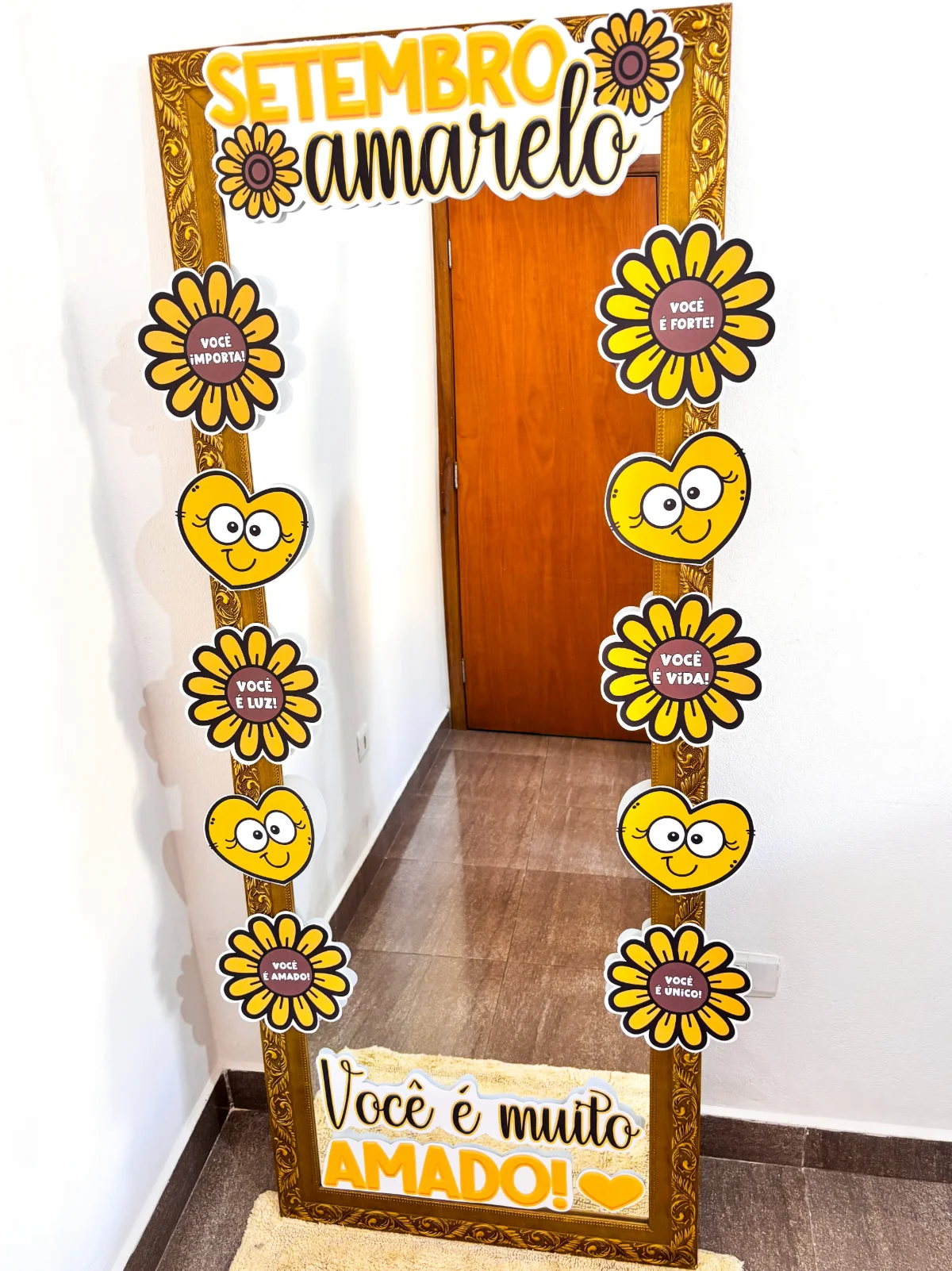 Moldura para Espelho - Setembro Amarelo – Material Pedagógico — capa do material