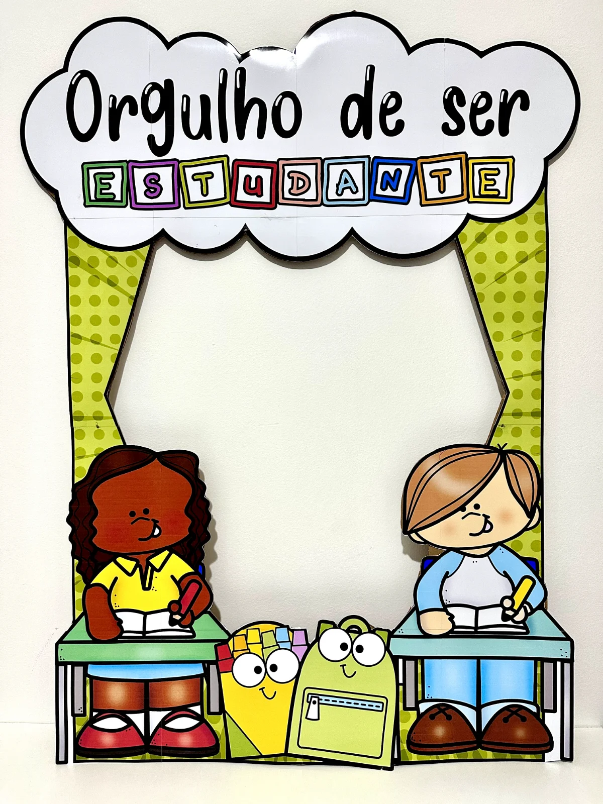 Moldura para Foto Dia do Estudante — Datas comemorativas para Educação Infantil: Registre momentos inesquecíveis no Dia do…