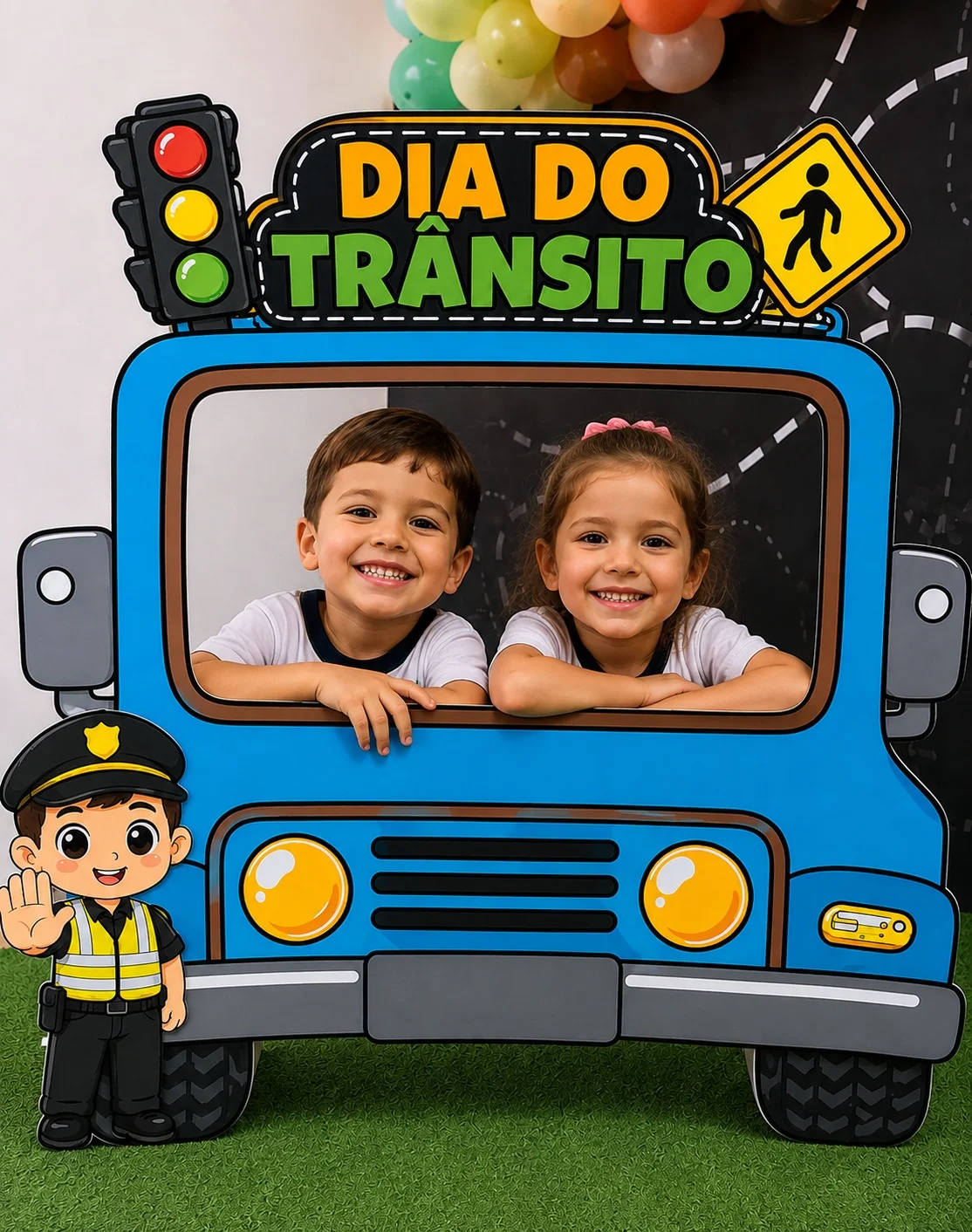 Moldura para fotos dia do trânsito anos iniciais — capa do material