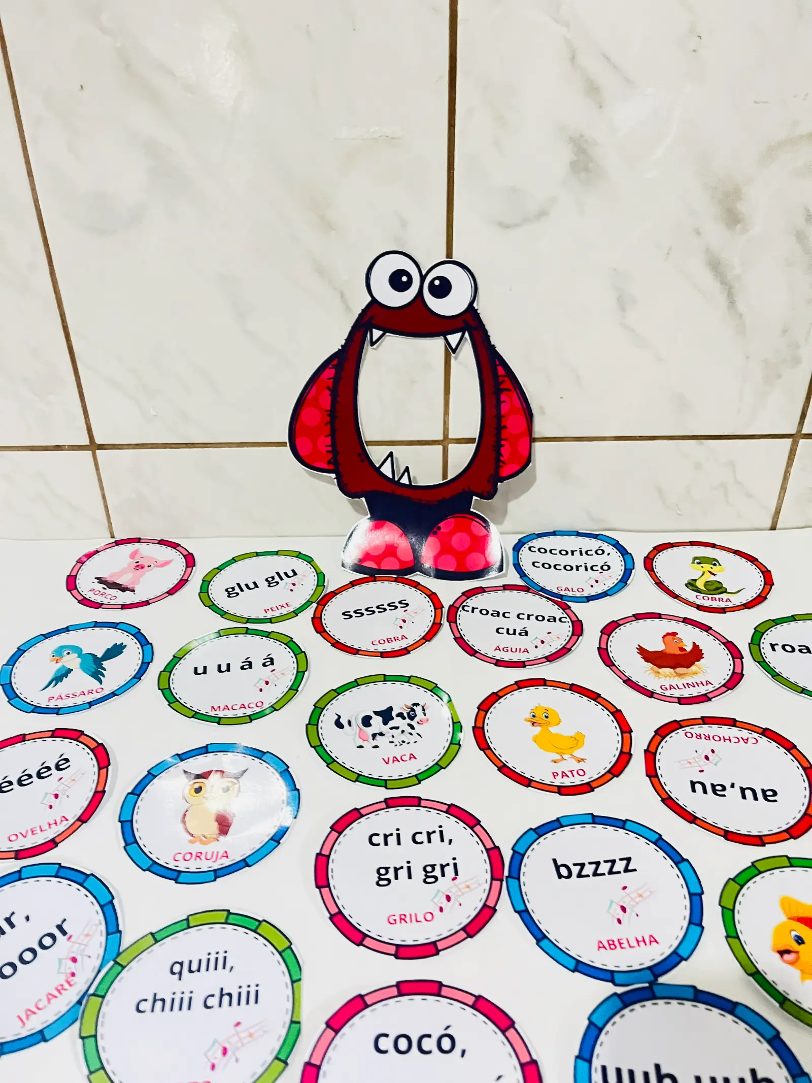 Monstrinho dos Sons — aprendizado divertido com animais! — amostra 3: Prepare-se para tornar o trabalho com os sons…
