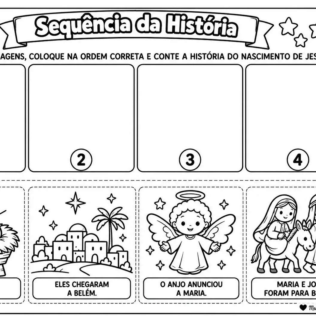 MONTE SEU PRESÉPIO: UMA VIAGEM ÀS TRADIÇÕES DO NATAL — amostra 5: 2. Recortando os personagens