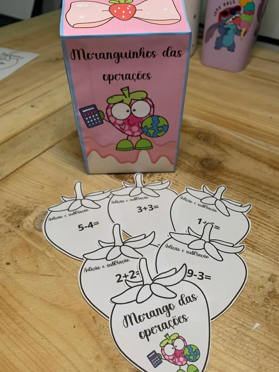 🍓 MORANGUINHO DAS OPERAÇÕES — MATEMÁTICA DIVERTIDA 🍓ANOS INICIAIS — amostra 5: O MORANGUINHO DAS OPERAÇÕES é um recurso…