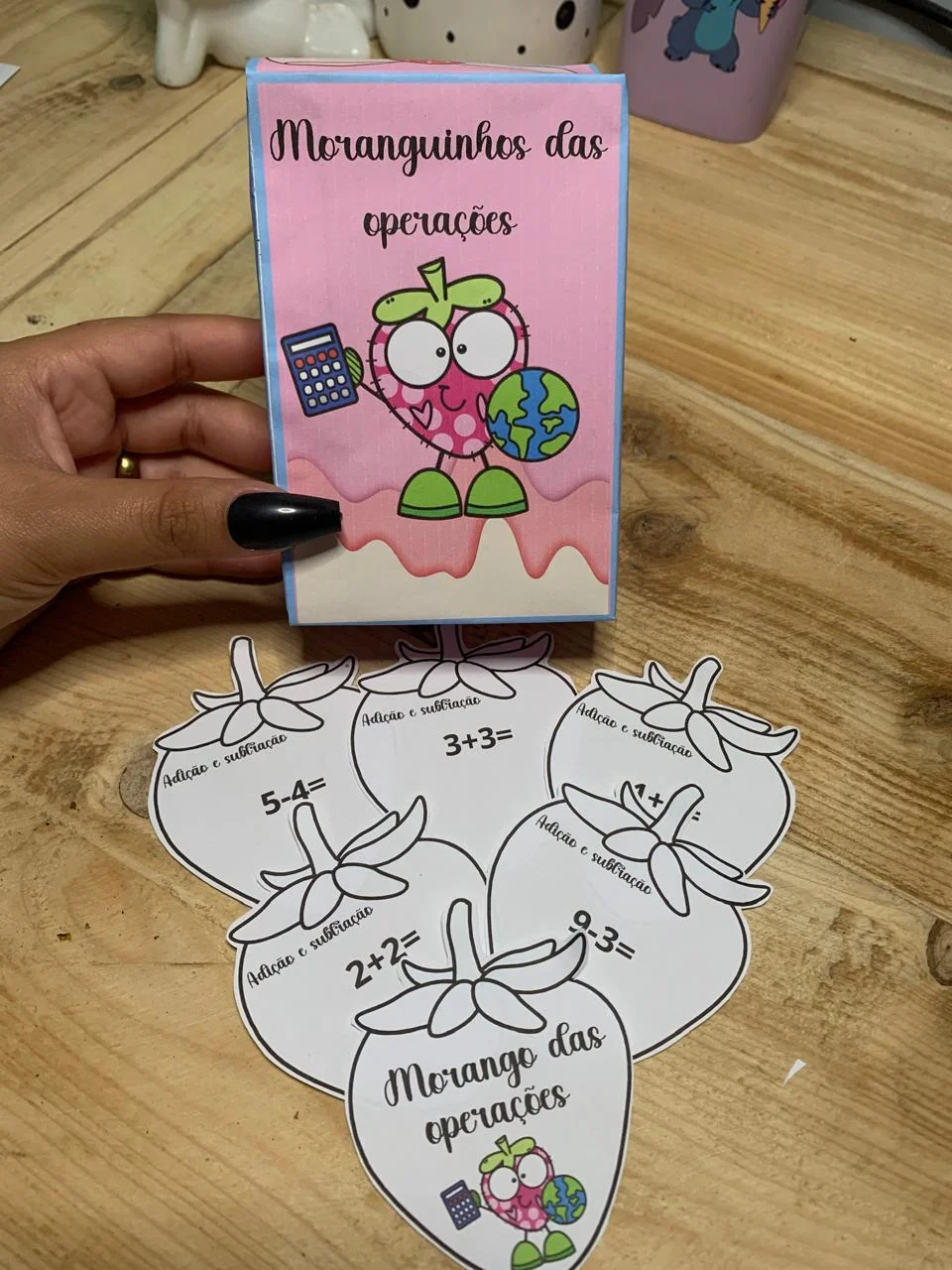 🍓 MORANGUINHO DAS OPERAÇÕES — MATEMÁTICA DIVERTIDA 🍓ANOS INICIAIS — capa do material