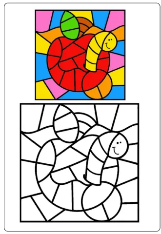 Mosaico da primavera para aprender, observar e criar! — amostra 3: 6 atividades de primavera com modelos coloridos e…