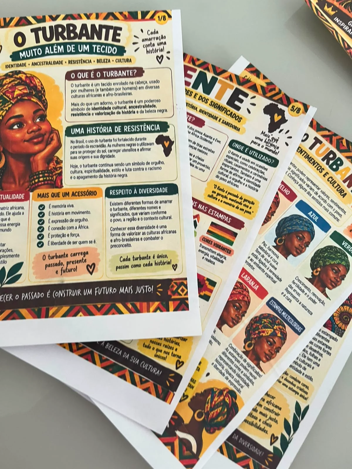 Mulheres Negras que Fizeram História — amostra 6: Material com histórias, interpretação textual, jogo pedagógico e…