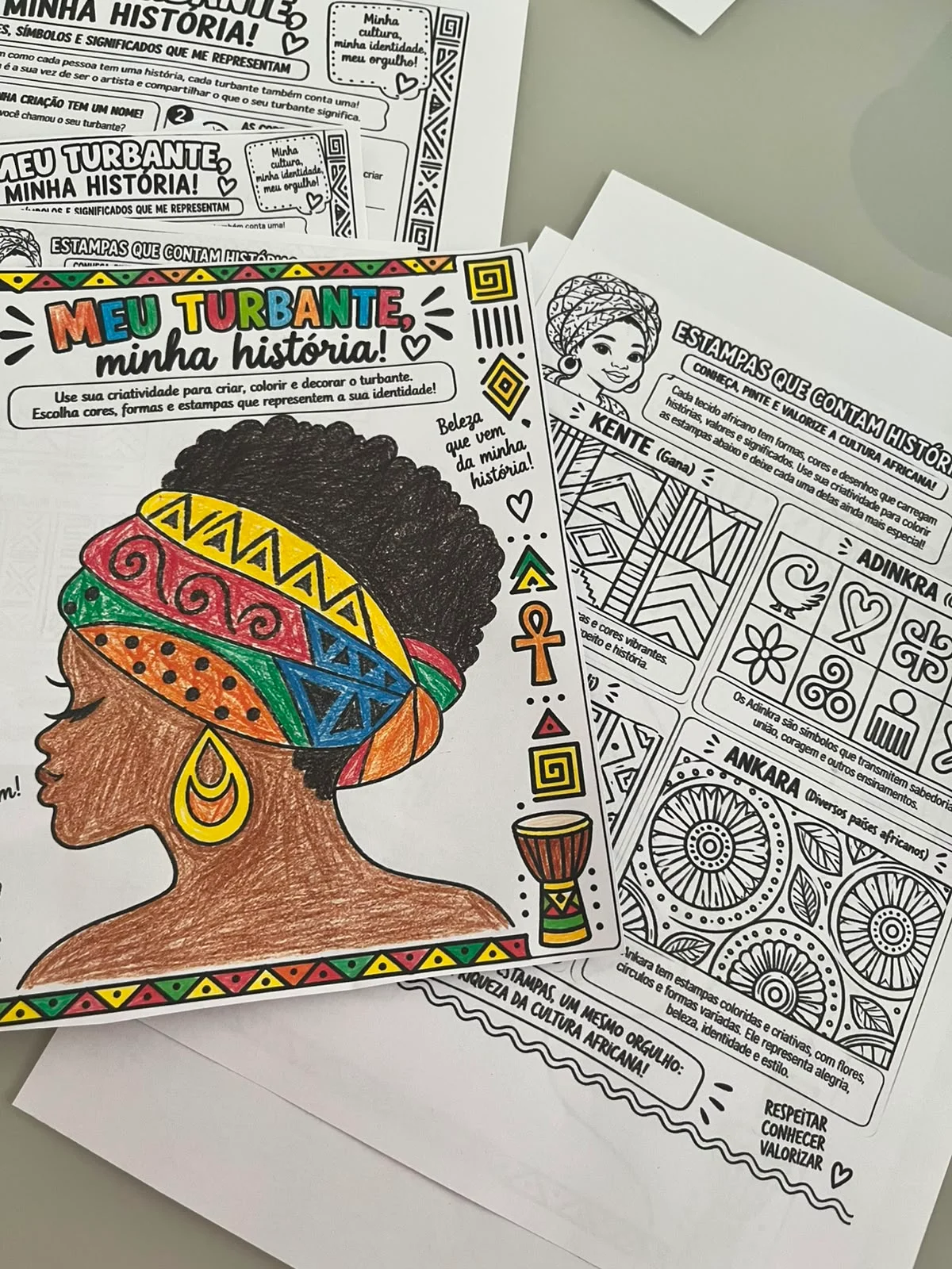 MULHERES NEGRAS QUE FIZERAM HISTÓRIA - CONSCIÊNCIA NEGRA — amostra 1: Mulheres Negras que Fizeram História foi criado para…