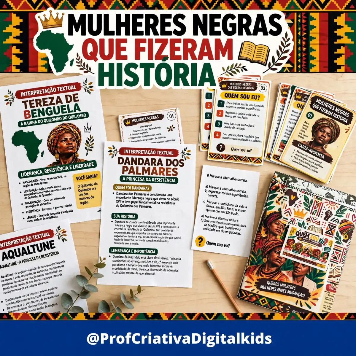 Mulheres Negras que fizeram História: Consciência Negra — Datas comemorativas para 4º ano: E se a aula sobre Consciência…