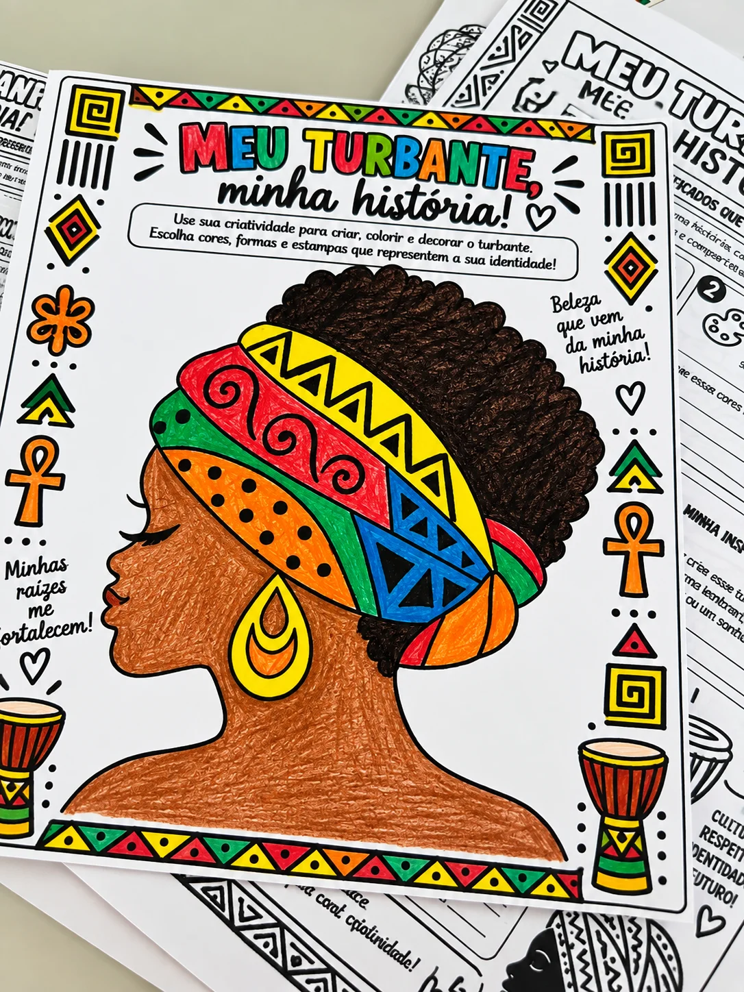 Mulheres Negras que Fizeram História – Jogo — capa do material