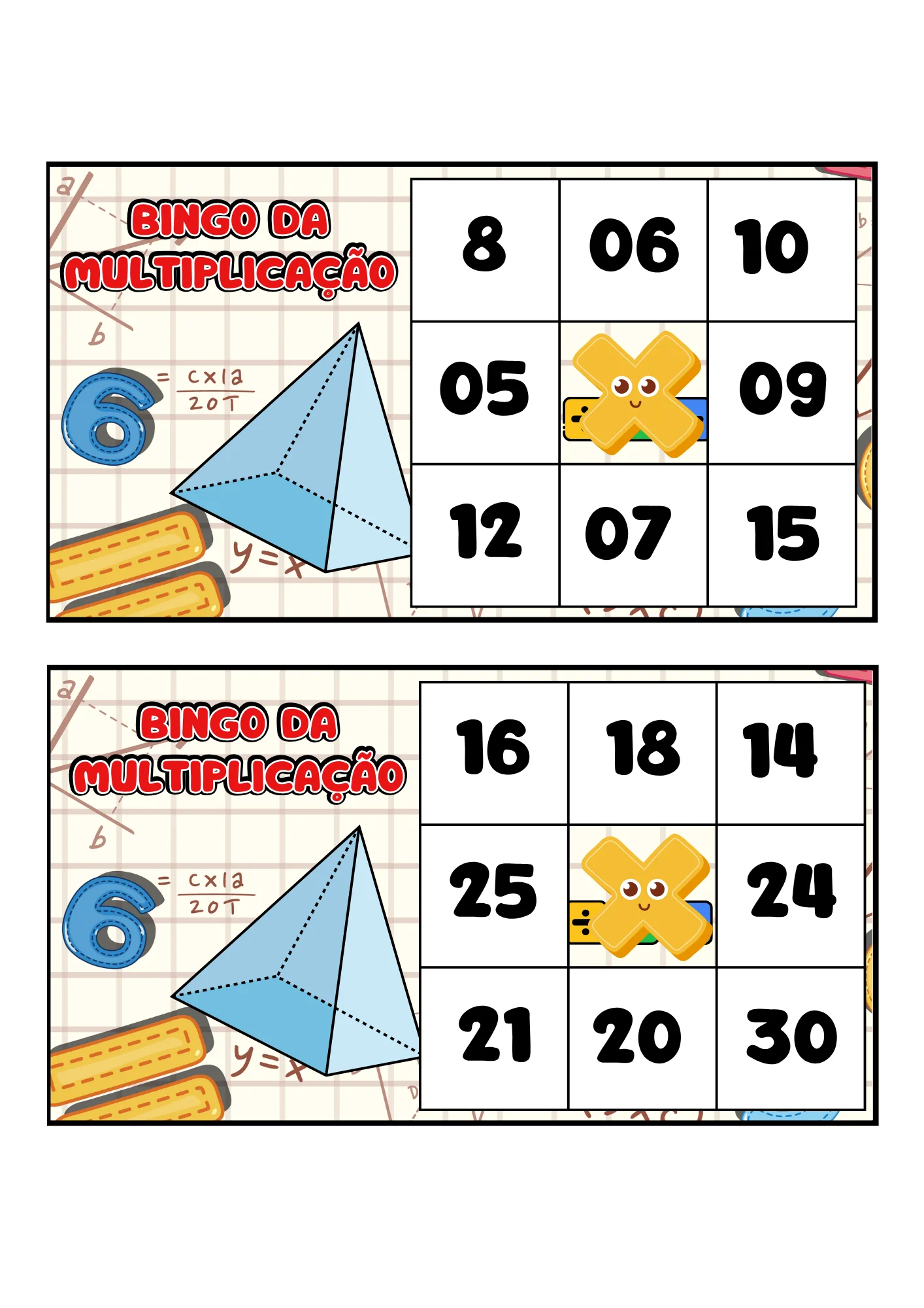 Multiplicação - Mural da Tabuada de Pitágoras! — amostra 3: Indicado para Multiplicação - Mural da Tabuada de Pitágoras! — amostra 3: Indicado para