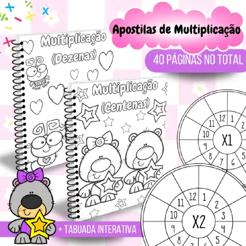 ✖️ Multiplicando Saberes: Pacote de Apostilas de Matemática — amostra 1: 2 Apostilas de Matemática, contendo 20 páginas…