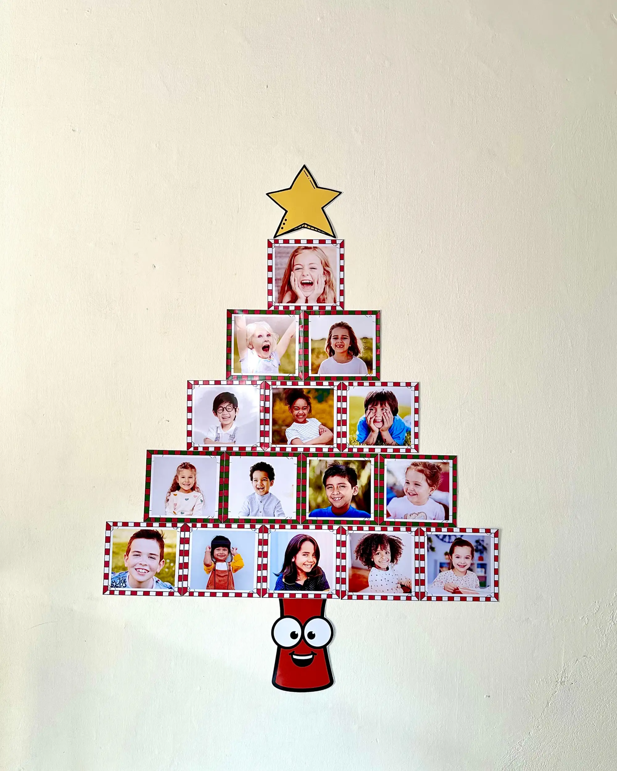 Mural Árvore de Natal para Imprimir – Decoração Escolar Colaborativa — capa do material