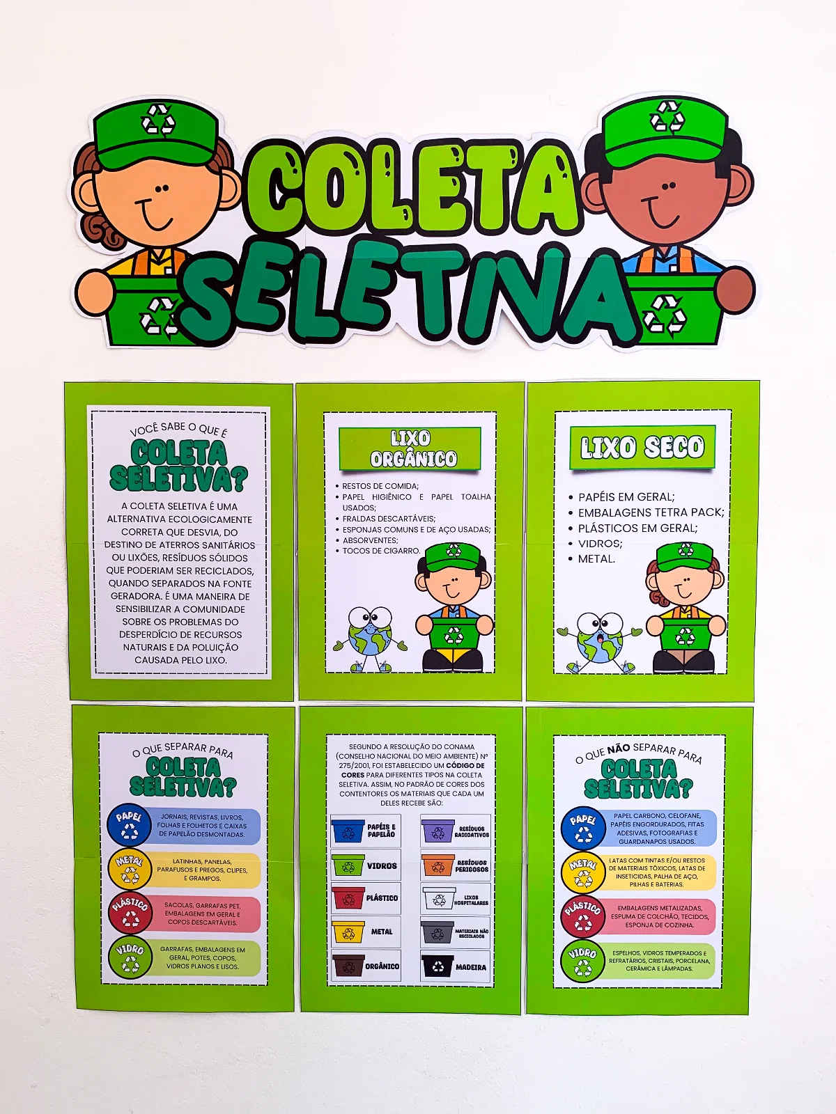 Mural Coleta Seletiva – Material Pedagógico — capa do material