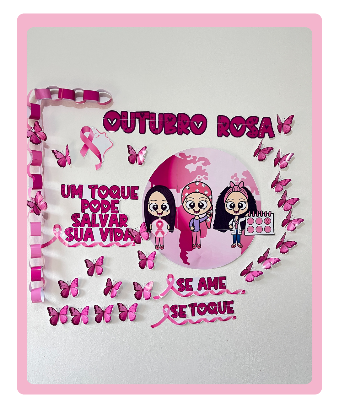 Mural de Outubro Rosa para imprimir — amostra 4: Para quem é indicado