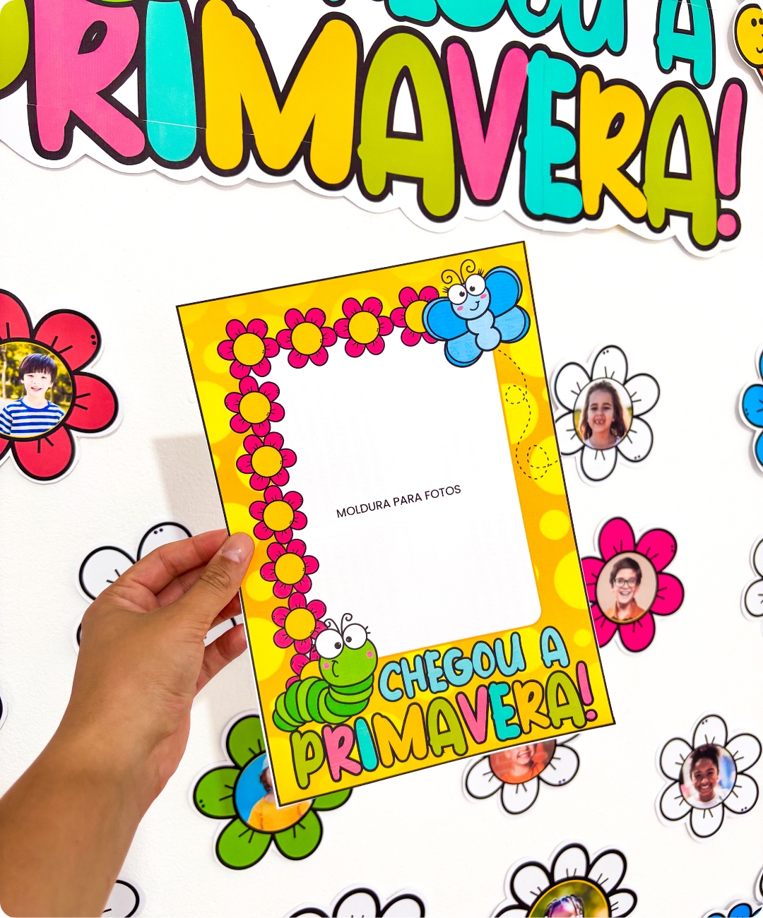 Mural de primavera para imprimir — amostra 4: Para quem é indicado