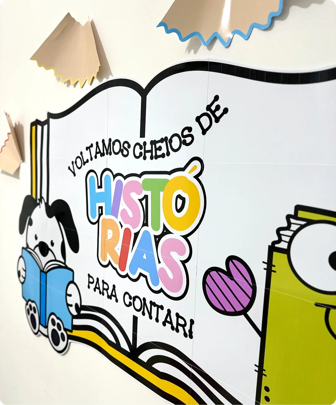 Mural de volta às aulas para imprimir — amostra 2: Como aproveitar o painel em sala